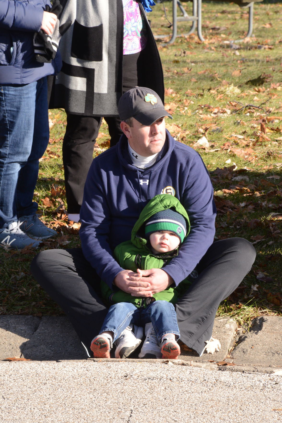 Mike Sprague with son Henry